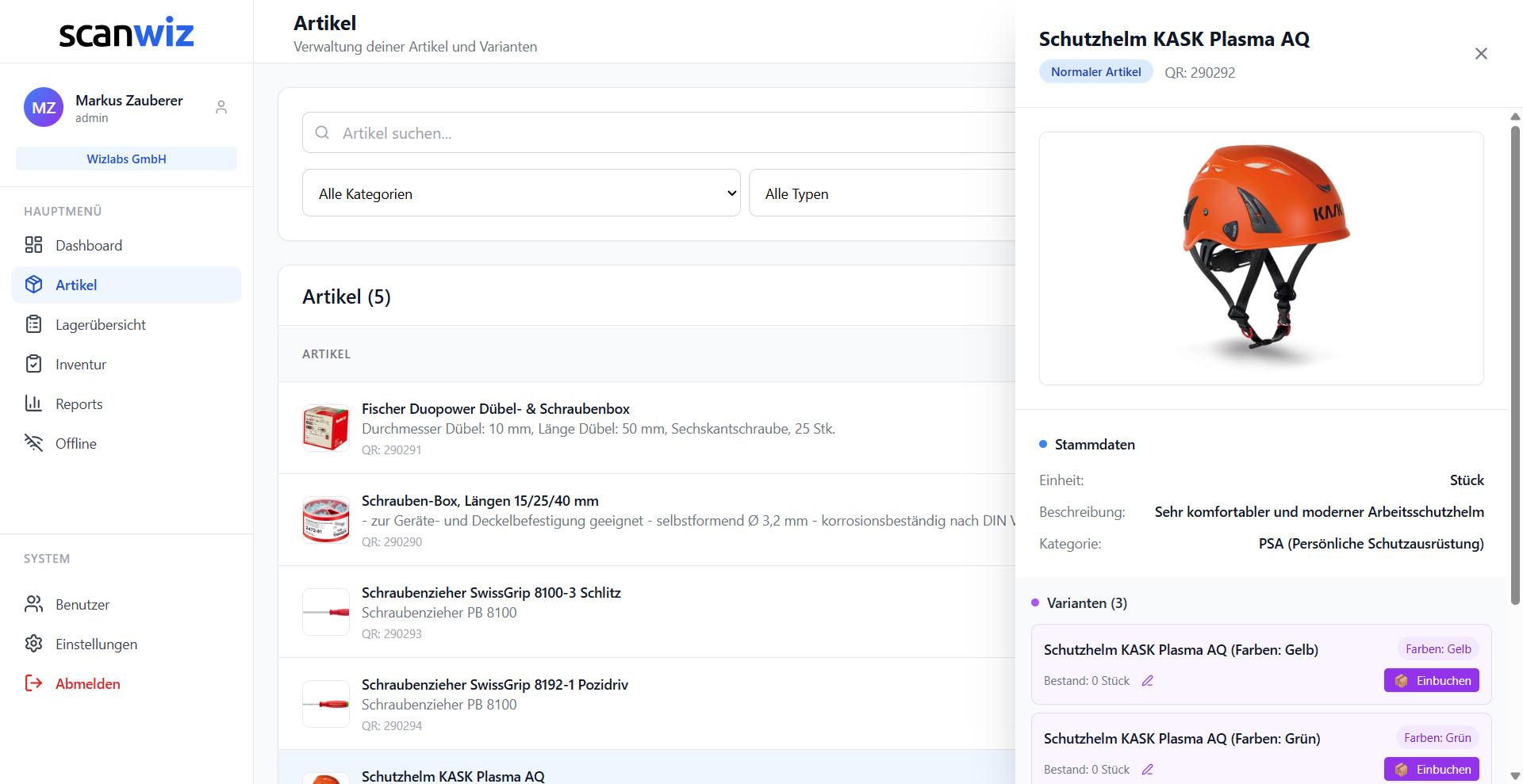 Scanwiz - Scanwiz afficher un article individuel