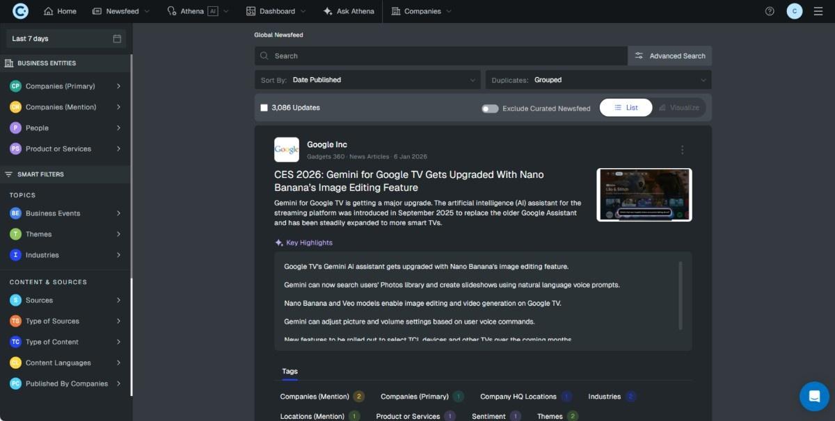 Contify - Global News Feed