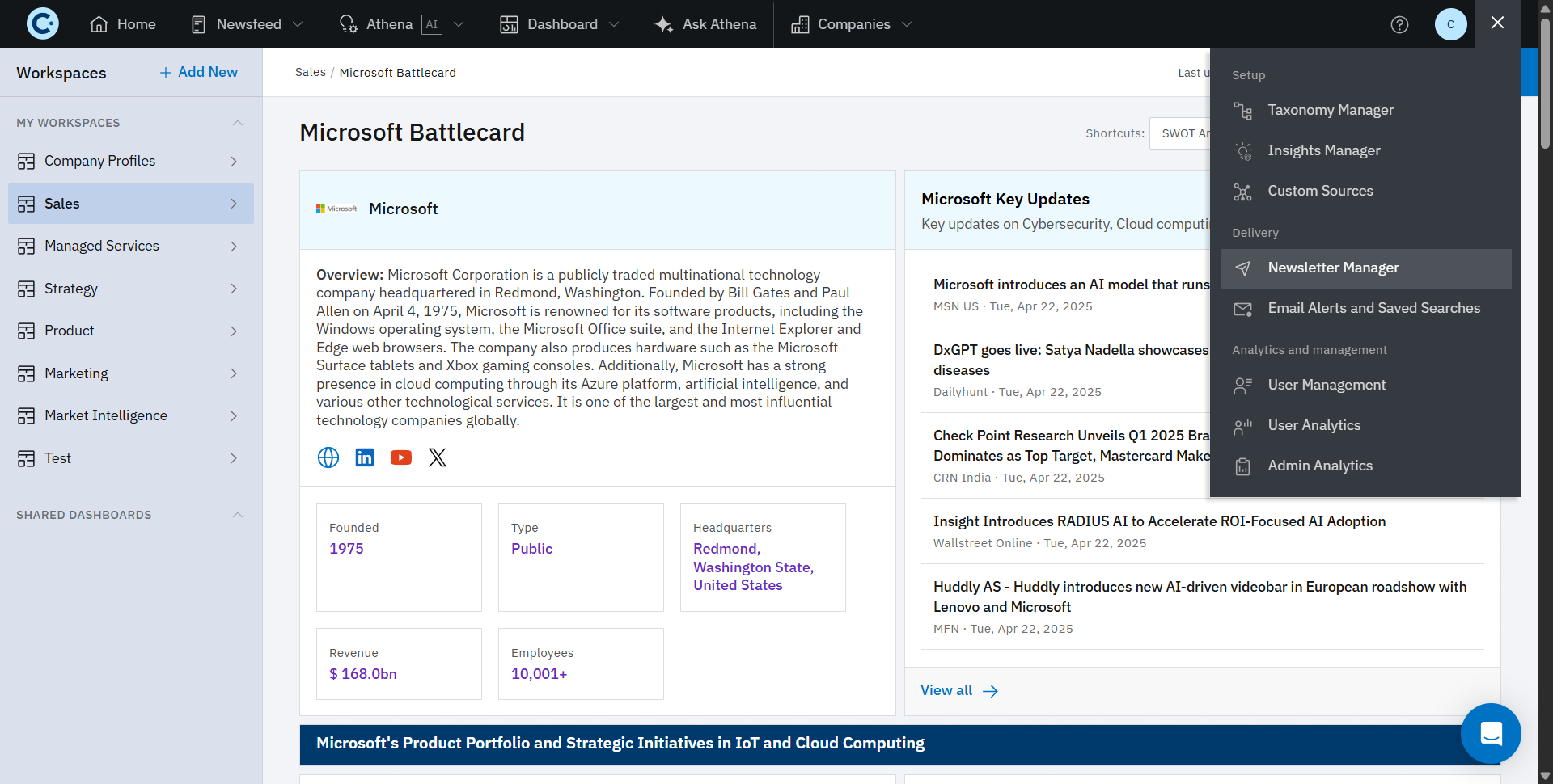 Contify - Sales Battlecard