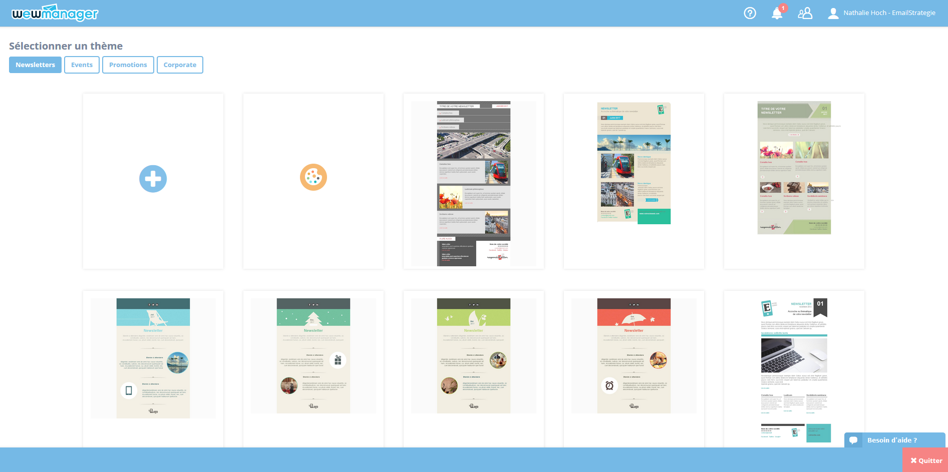wewmanager : Templates Email, Events, Promotions, Corporate, Responsive