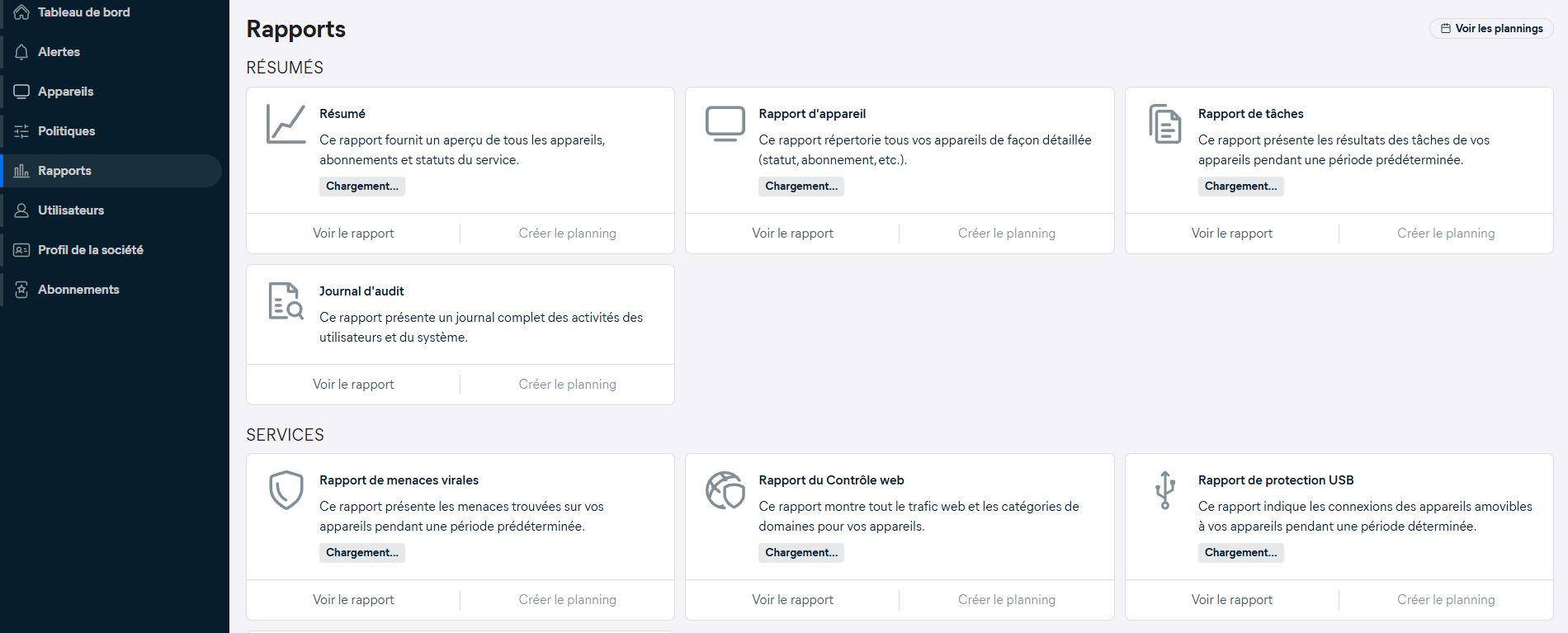 Avast Essential Security - Avast Essential Business Security - outil de reporting simple à utiliser et à planifier