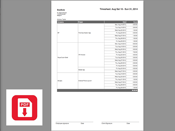 BeeBole-export-timesheets-integration BeeBole-export-timesheets-integration