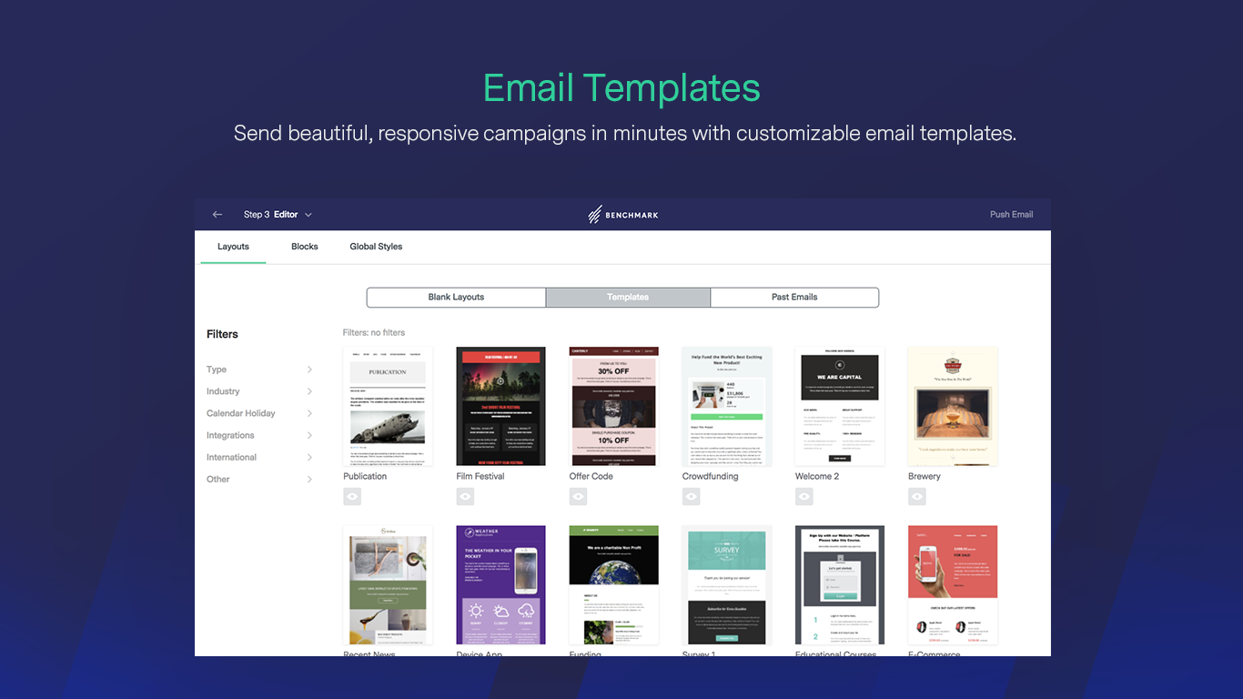 Benchmark Email - Envoyez de magnifiques emails Benchmark Email - Envoyez de magnifiques emails