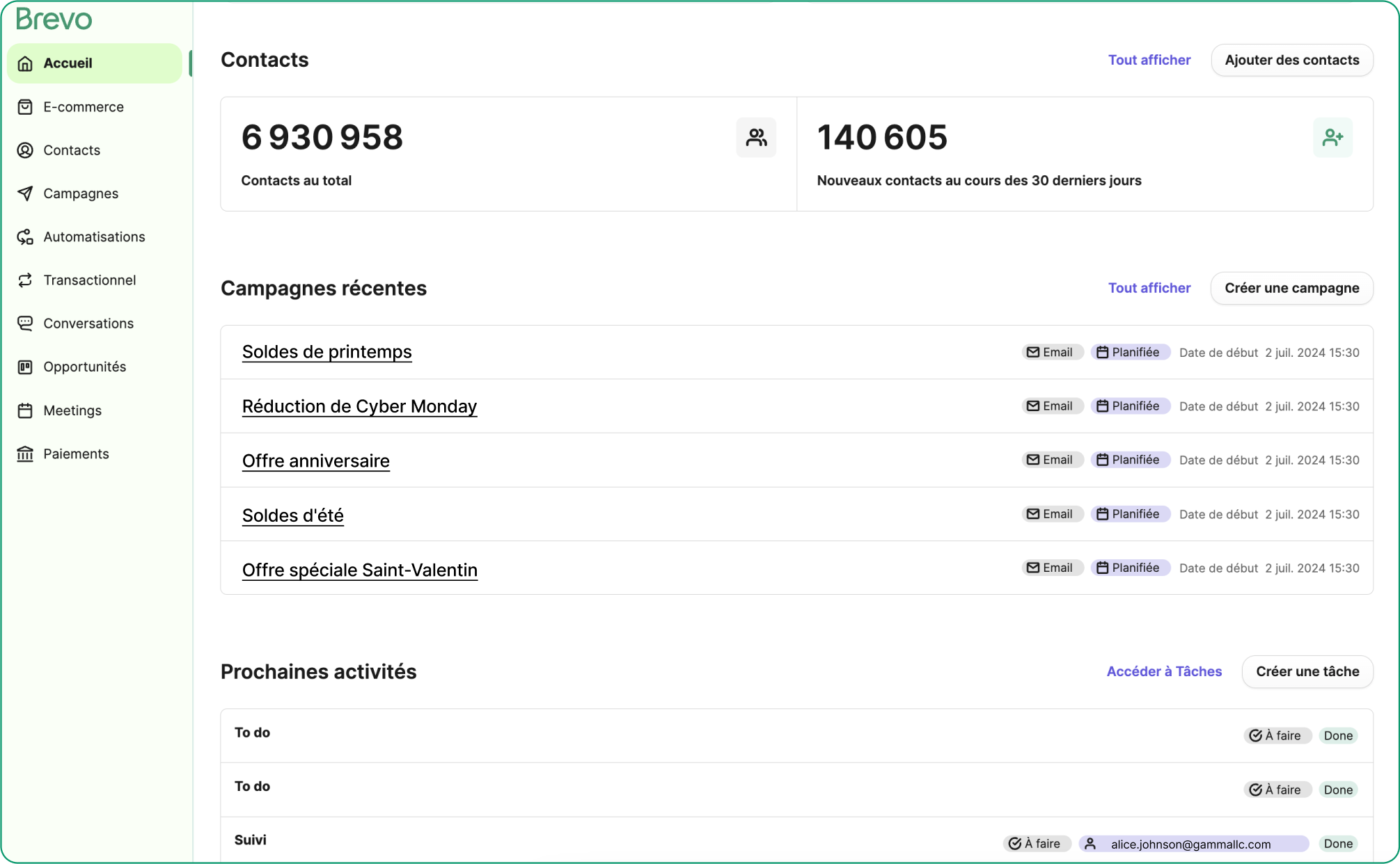 Brevo - Votre logiciel email marketing tout-en-un