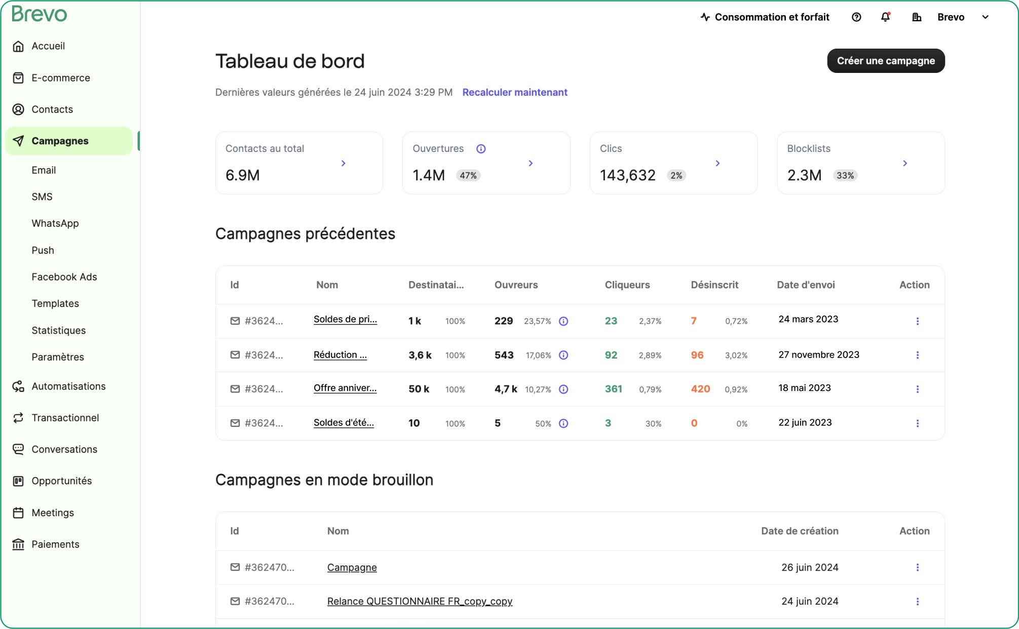 Brevo - Créez votre email en quelques minutes