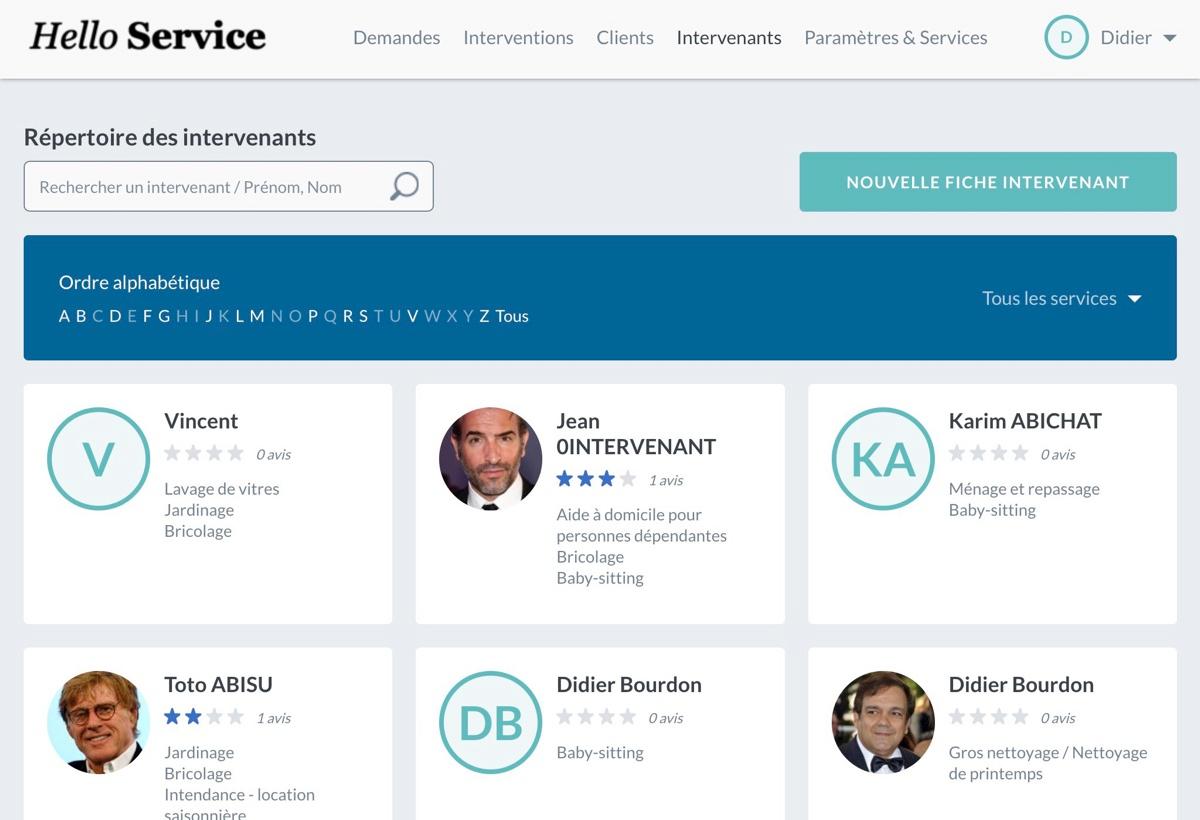 Ogust Marketplace : Répertoire des intervenants Ogust Marketplace : Répertoire des intervenants