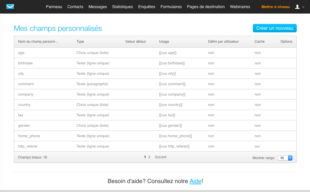 GetResponse - GetResponse: RSS-to-e-mail, sito web (modulo plug-in) responsifs Messaggi di posta elettronica