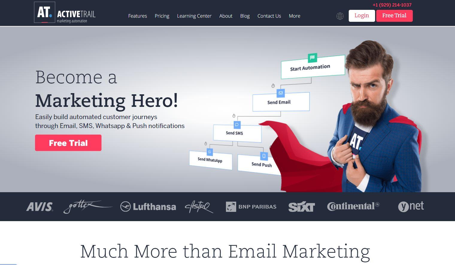 ActiveTrail - Homepage