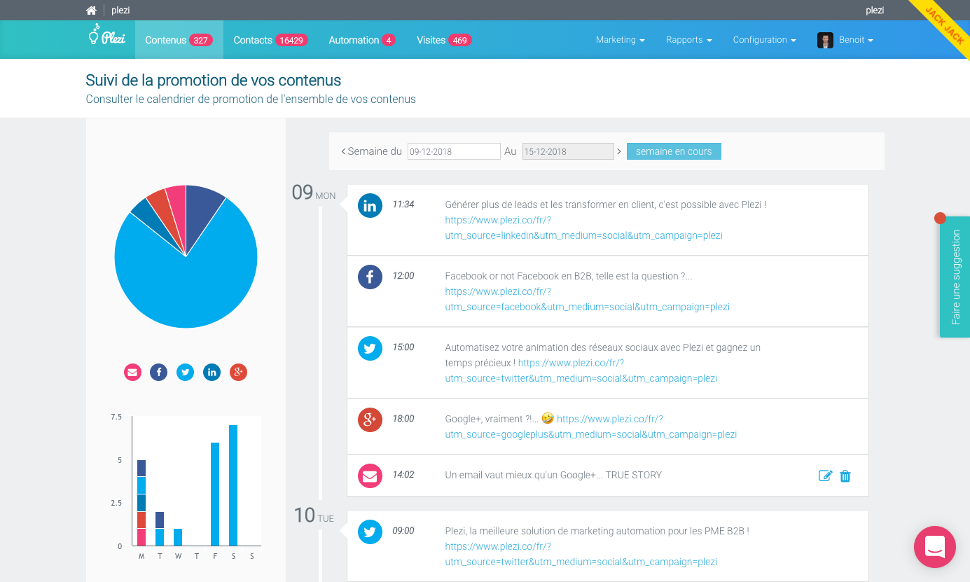 Calendrier de promotion sur les réseaux sociaux. Calendrier de promotion sur les réseaux sociaux.