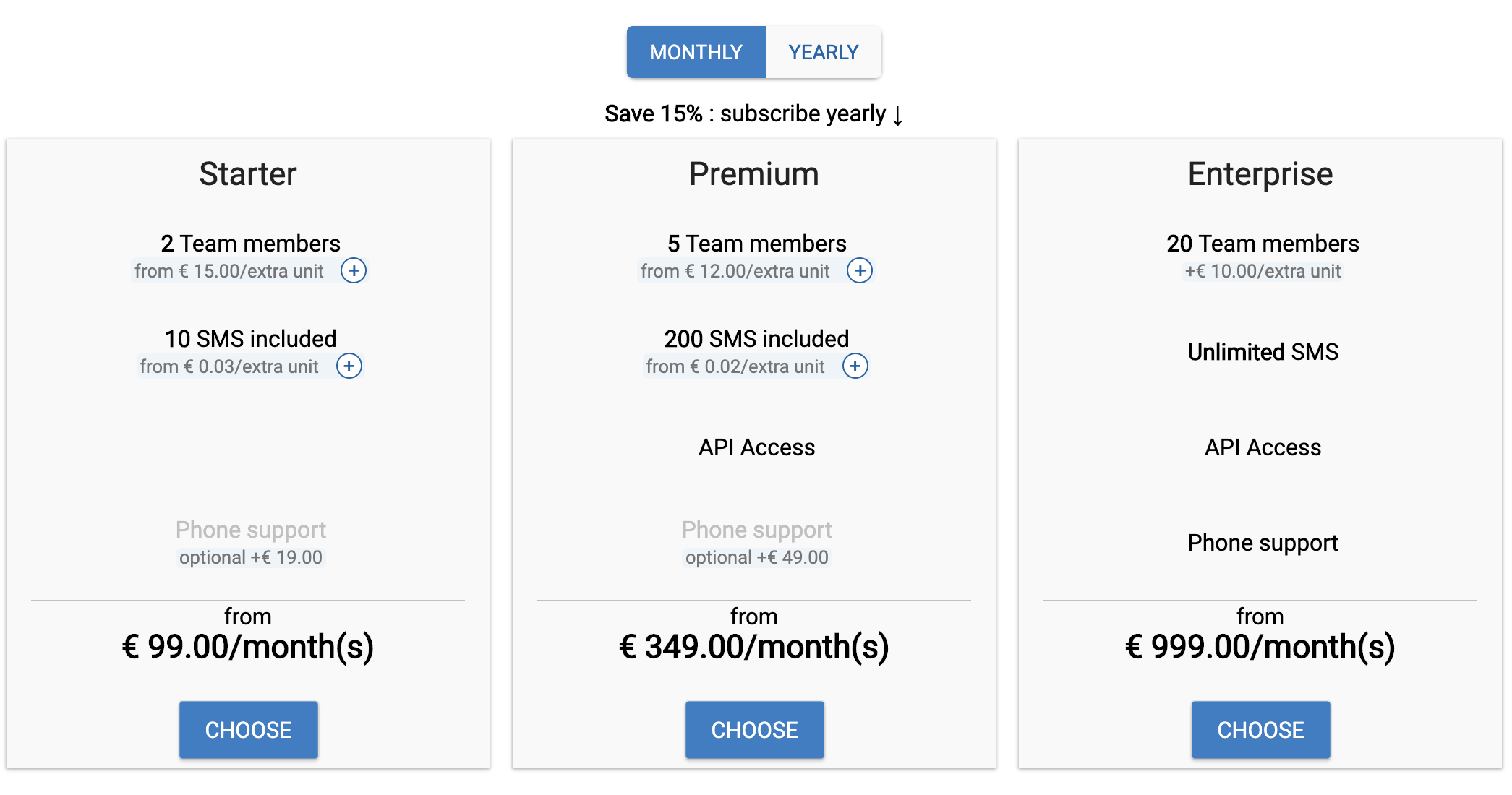 Example of an offer proposition Example of an offer proposition
