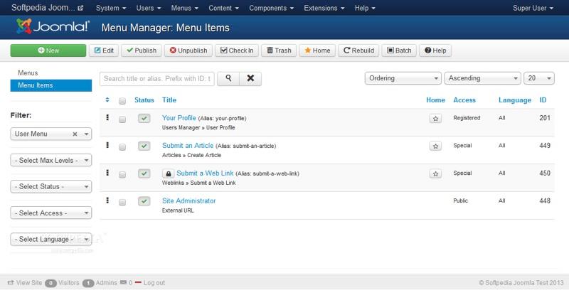Joomla!: Photos et vidéos, Gestion des droits, Formulaire de contact Joomla!: Photos et vidéos, Gestion des droits, Formulaire de contact