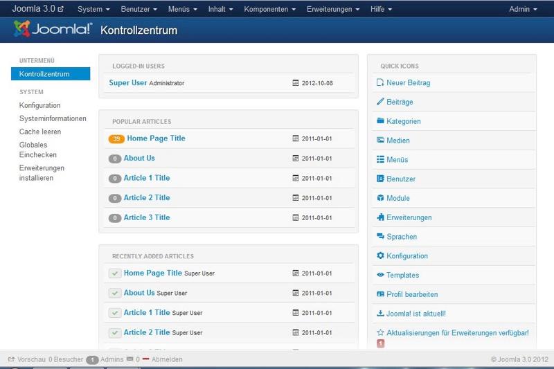 Joomla!: Design Responsive, Gestion des droits, Photos et vidéos Joomla!: Design Responsive, Gestion des droits, Photos et vidéos