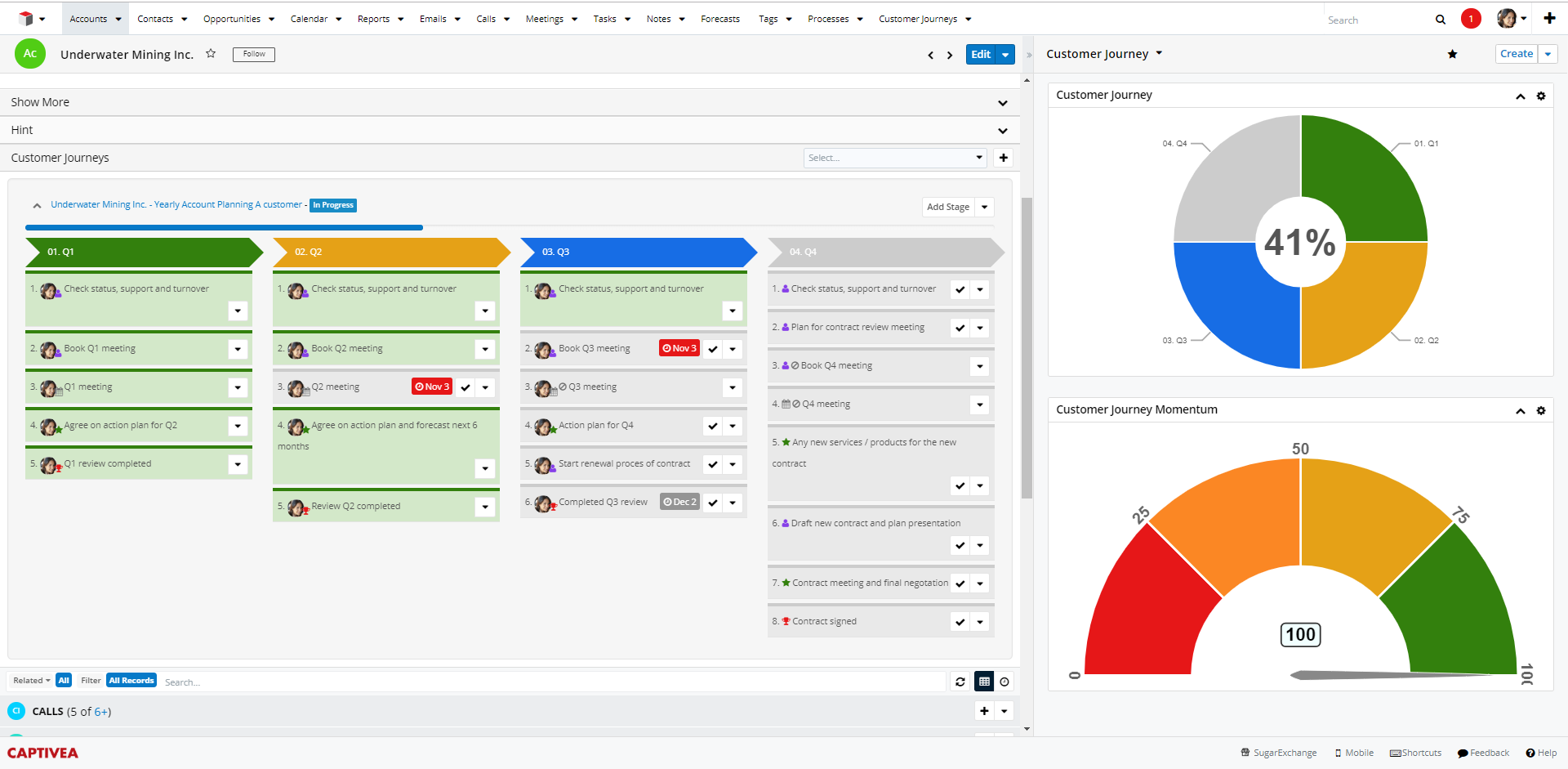 SugarCRM Logiciel Open Source de CRM (Customer Relationship