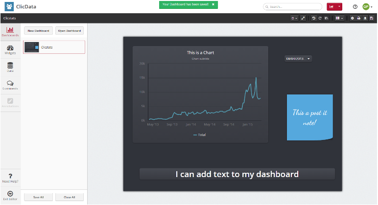 ClicData: Training, Adaptive web interface, Website (plugin, form) ClicData: Training, Adaptive web interface, Website (plugin, form)