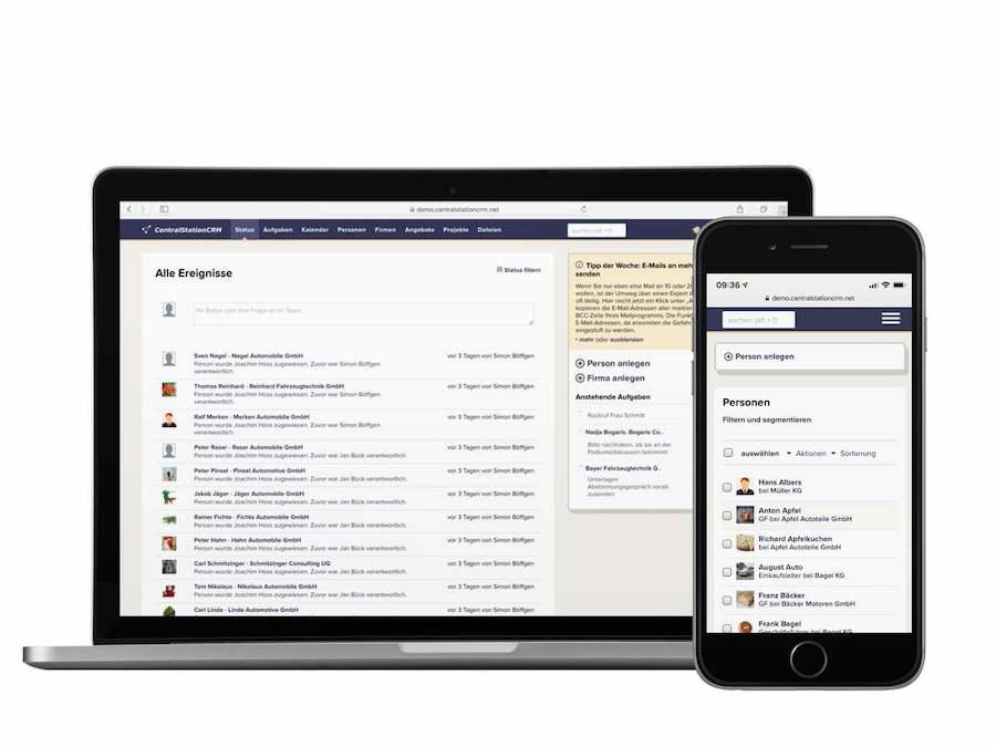 CentralStationCRM-centralstationcrm on macbook and iphone komprimiert CentralStationCRM-centralstationcrm on macbook and iphone komprimiert