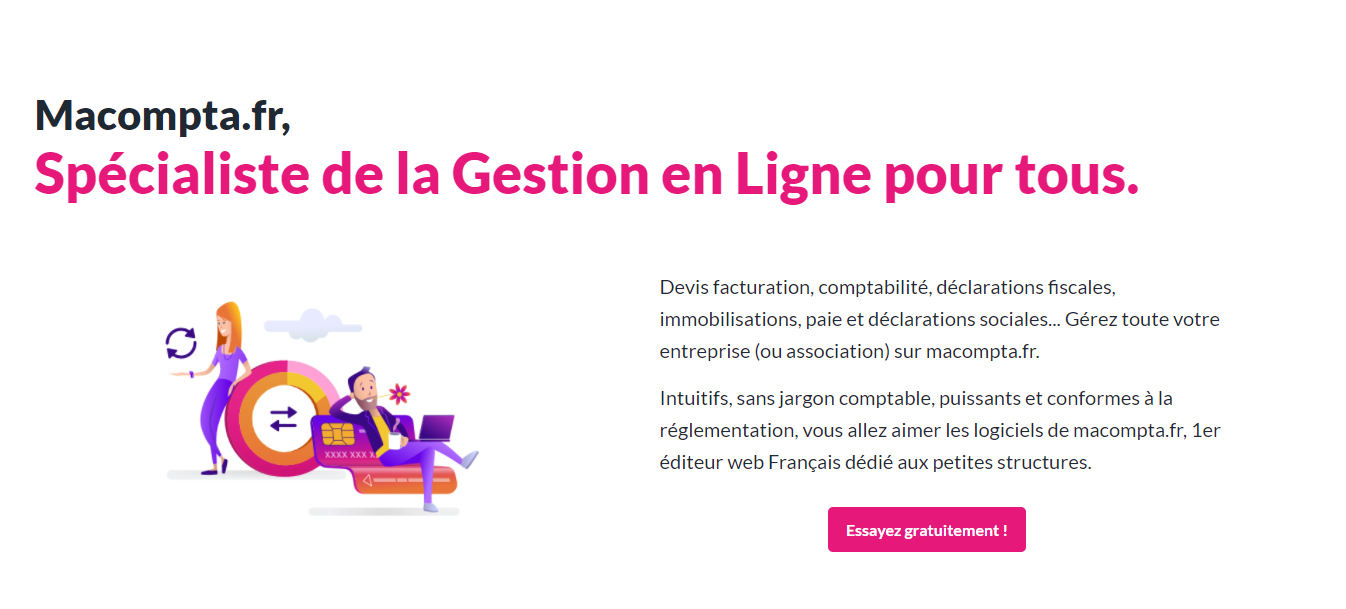 Macompta.fr: Logiciels de comptabilité, facturation entreprise ⇒ Avis, prix