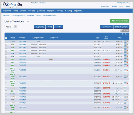 Sale n'Go: Catalogue tarifaire, Gestion des propositions commerciales entrantes commerciales, Tableaux de bord Sale n'Go: Catalogue tarifaire, Gestion des propositions commerciales entrantes commerciales, Tableaux de bord
