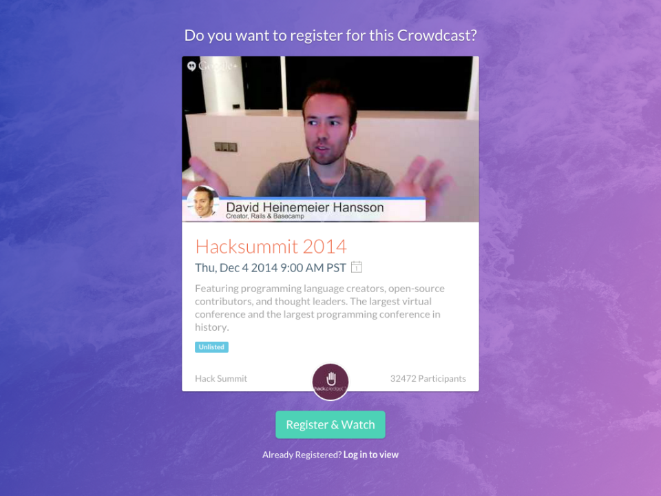 Crowdcast - Crowdcast-screenshot-1