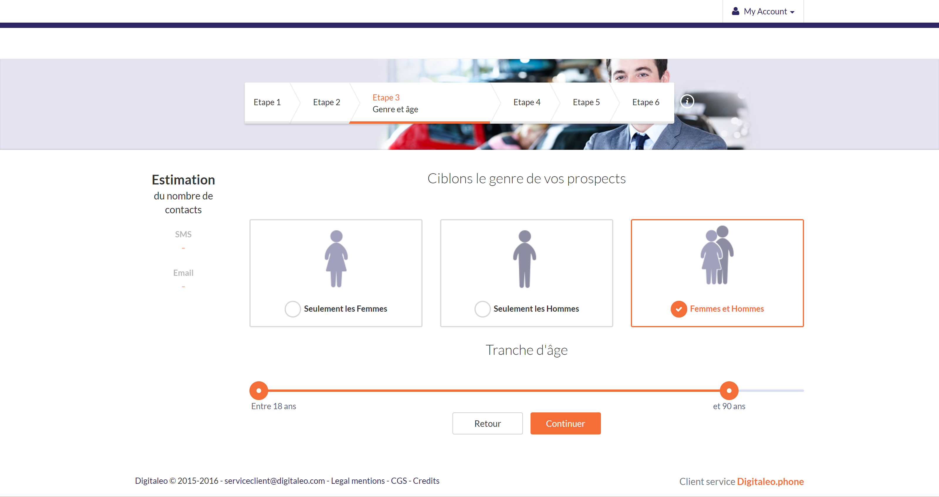 Accès à 40 millions de prospects B2C et B2B pour vos campagnes marketing. Accès à 40 millions de prospects B2C et B2B pour vos campagnes marketing.
