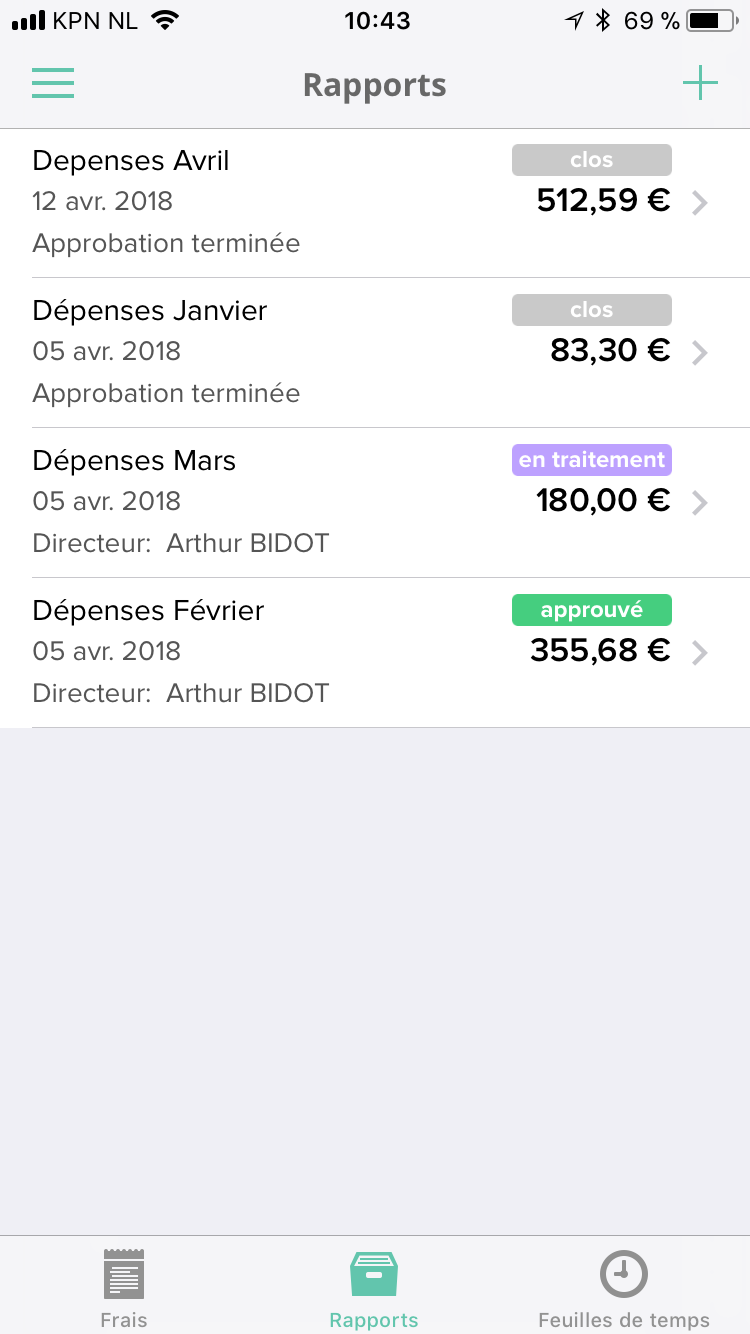 Mobile App reports Mobile App reports