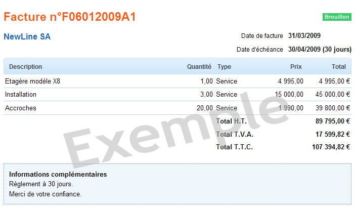 iFacture: Factures personnalisées, Devis, Import et export de données (CSV, XLS) iFacture: Factures personnalisées, Devis, Import et export de données (CSV, XLS)