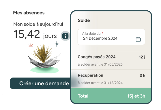 Eurécia Congés & Absences - Capture d'écran 3