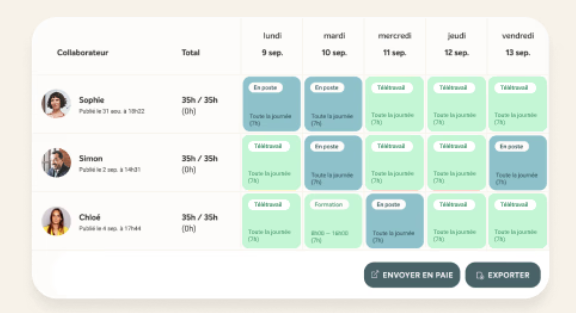 Eurécia Congés & Absences - Capture d'écran 4