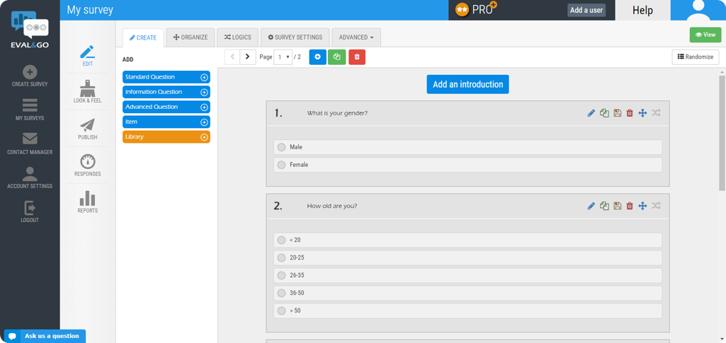 Application Eval&GO Application Eval&GO