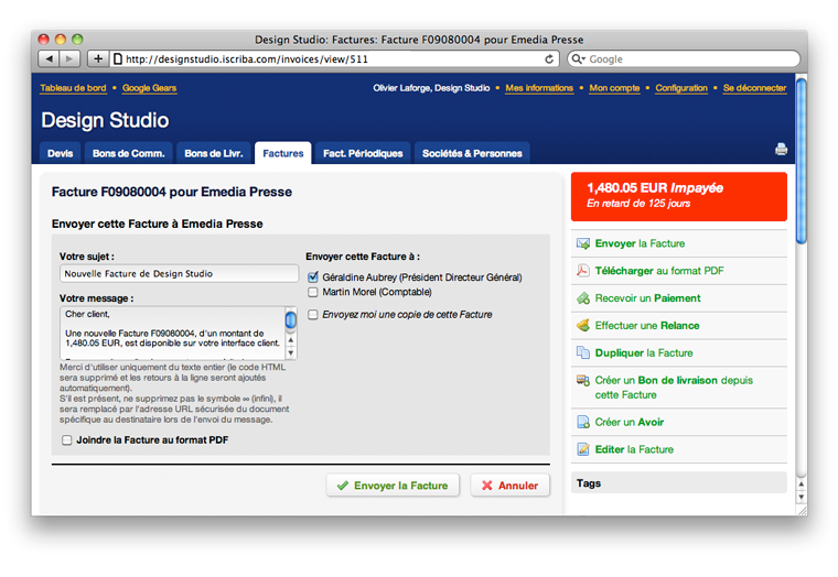 iScriba: Secure Sockets Layer (SSL), Import, Portail Client iScriba: Secure Sockets Layer (SSL), Import, Portail Client