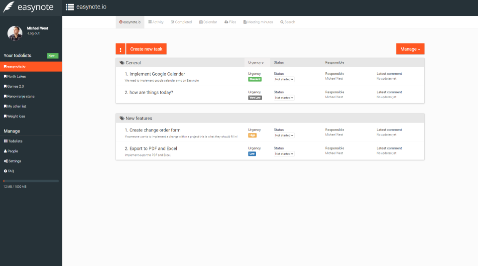 Easynote-screenshot-0
