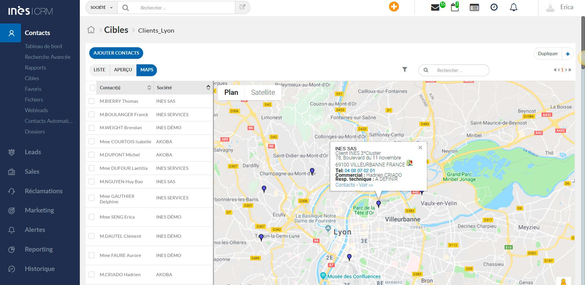 Géolocalisation "autour de moi" Géolocalisation "autour de moi"