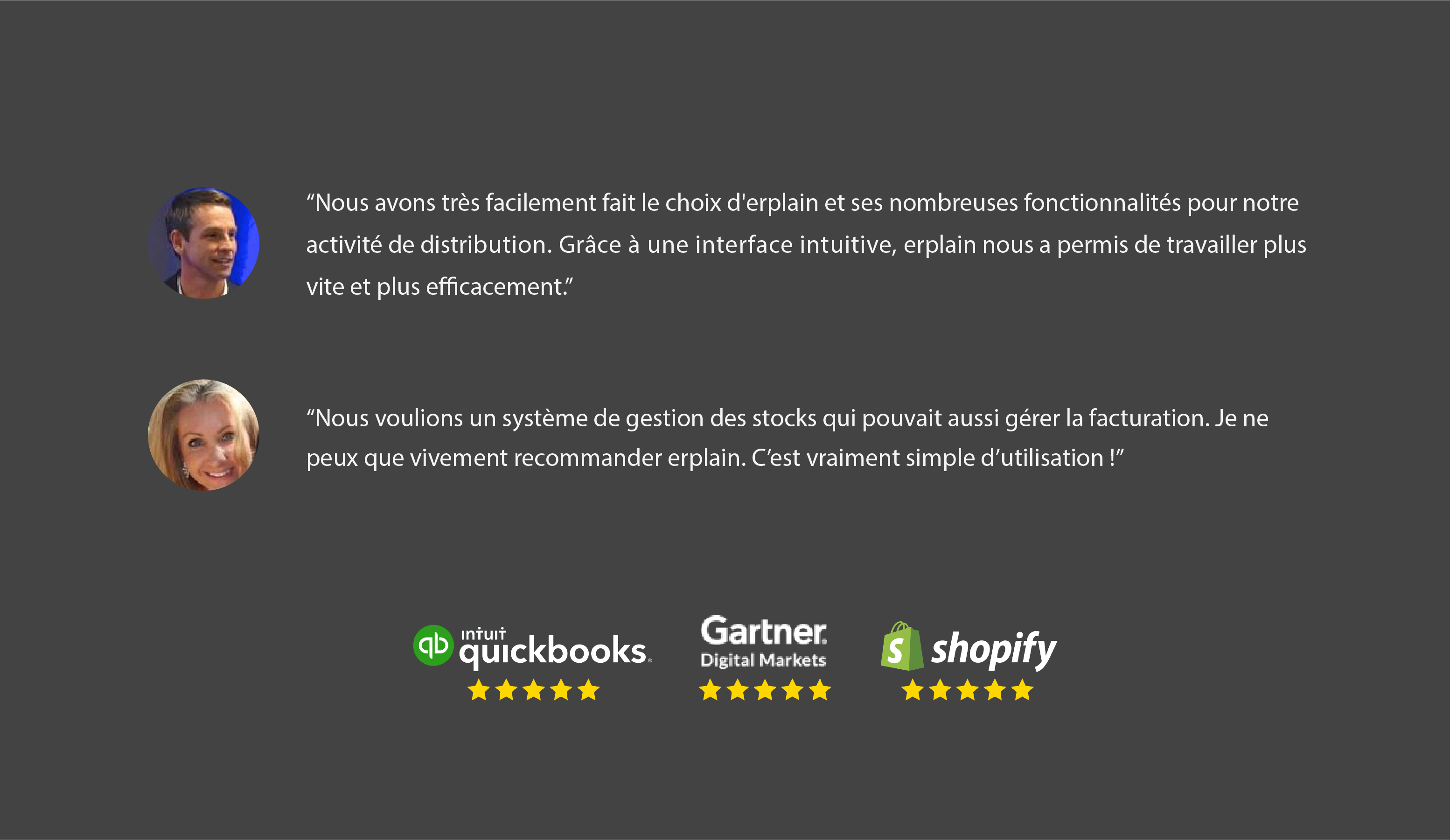 Nos clients nous font confiance Nos clients nous font confiance
