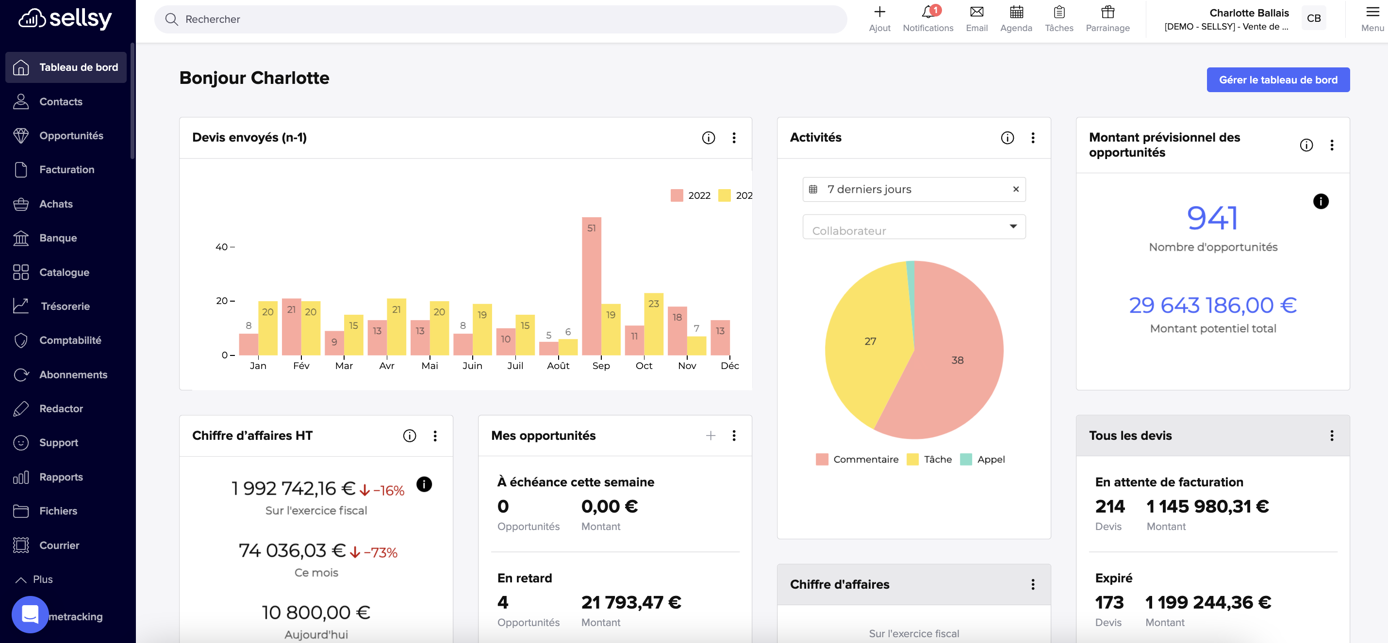Sellsy - Capture d'écran 13
