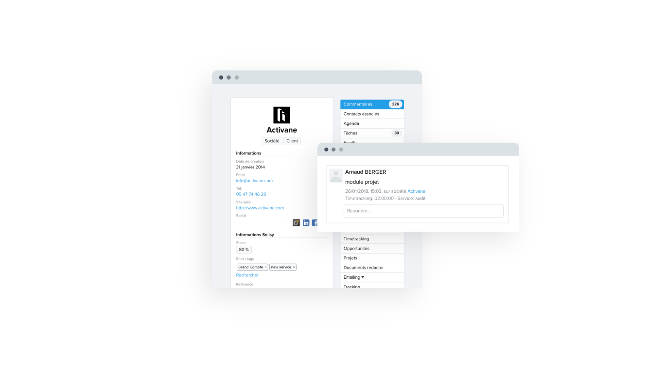 Fiche client Fiche client