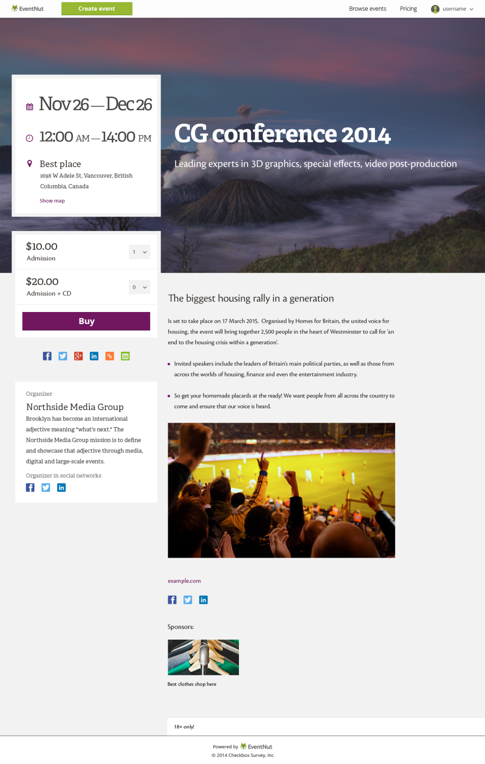 EventNut-screenshot-2 EventNut-screenshot-2
