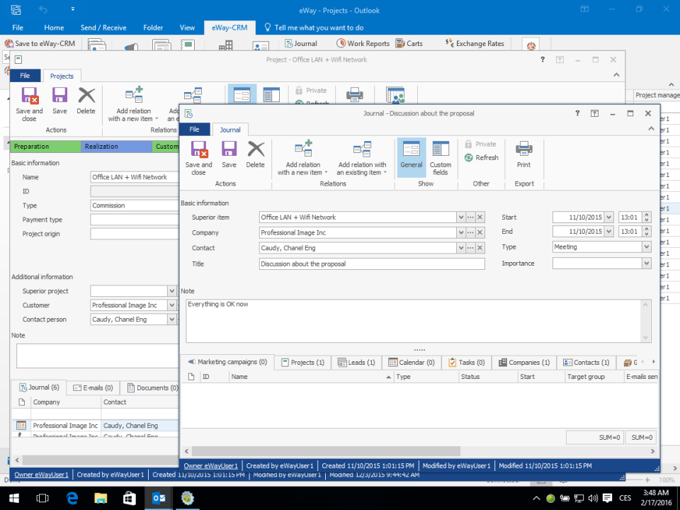 eWay-CRM - eWay-CRM-screenshot-0 eWay-CRM - eWay-CRM-screenshot-0