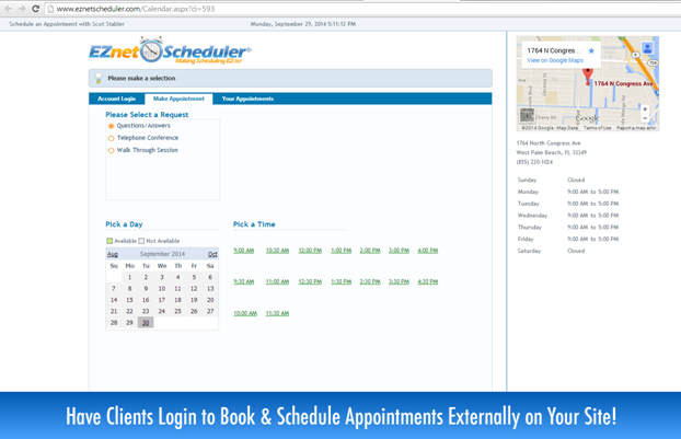 EZnet Scheduler-screenshot-1 EZnet Scheduler-screenshot-1